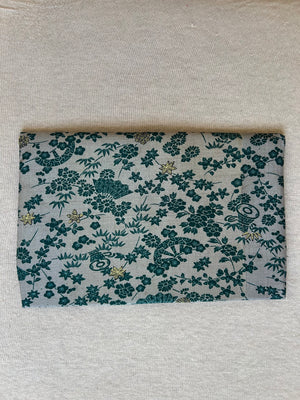 Vintage Silk Kimono Lingerie Travel Bag