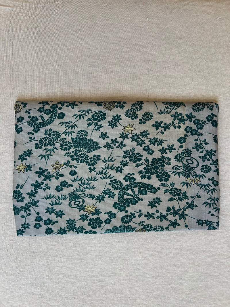 Vintage Silk Kimono Lingerie Travel Bag