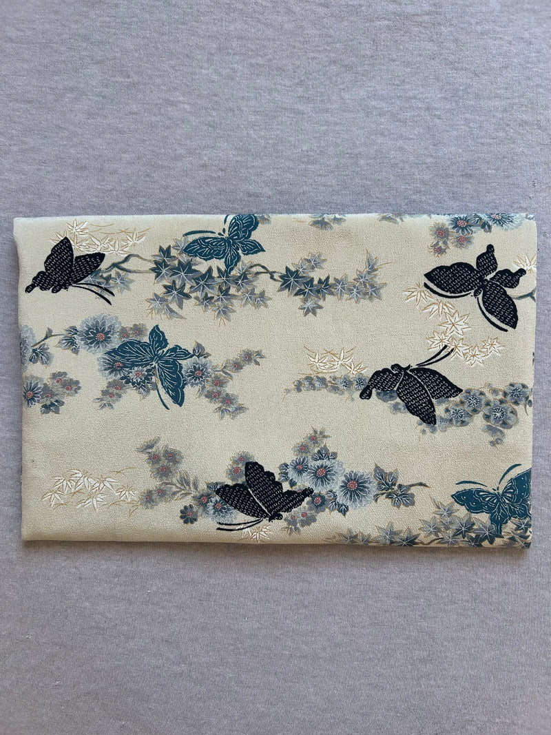 Vintage Silk Kimono Lingerie Travel Bag