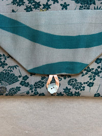 Vintage Silk Kimono Lingerie Travel Bag