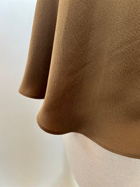 Milk Chocolate Hammered Silk Camisole
