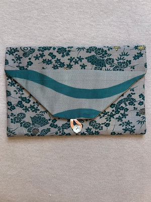 Vintage Silk Kimono Lingerie Travel Bag