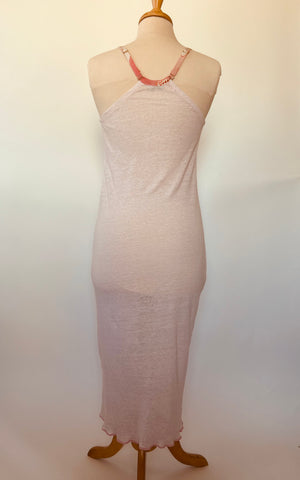 Baby Pink Linen Knit Nightgown