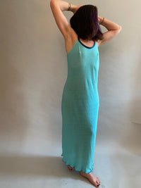 Haint Blue Linen Knit Racerback Nightie