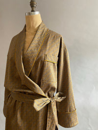 Menswear Italian Cotton Bathrobe