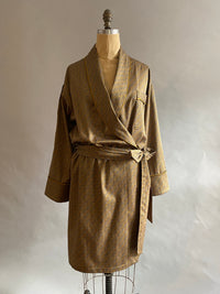 Menswear Italian Cotton Bathrobe