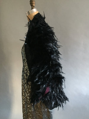Party Feather Shrug