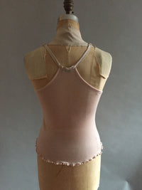 Soft pink knit camisole